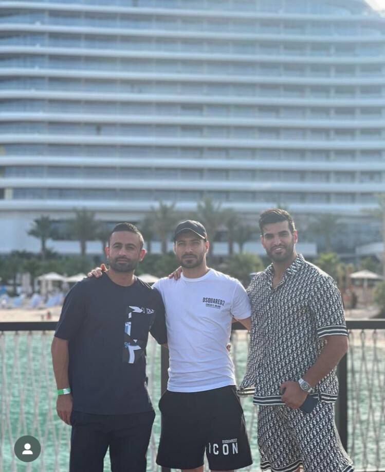 عکس یادگاری یک استقلالی و پرسپولیسی در آستانه دربی