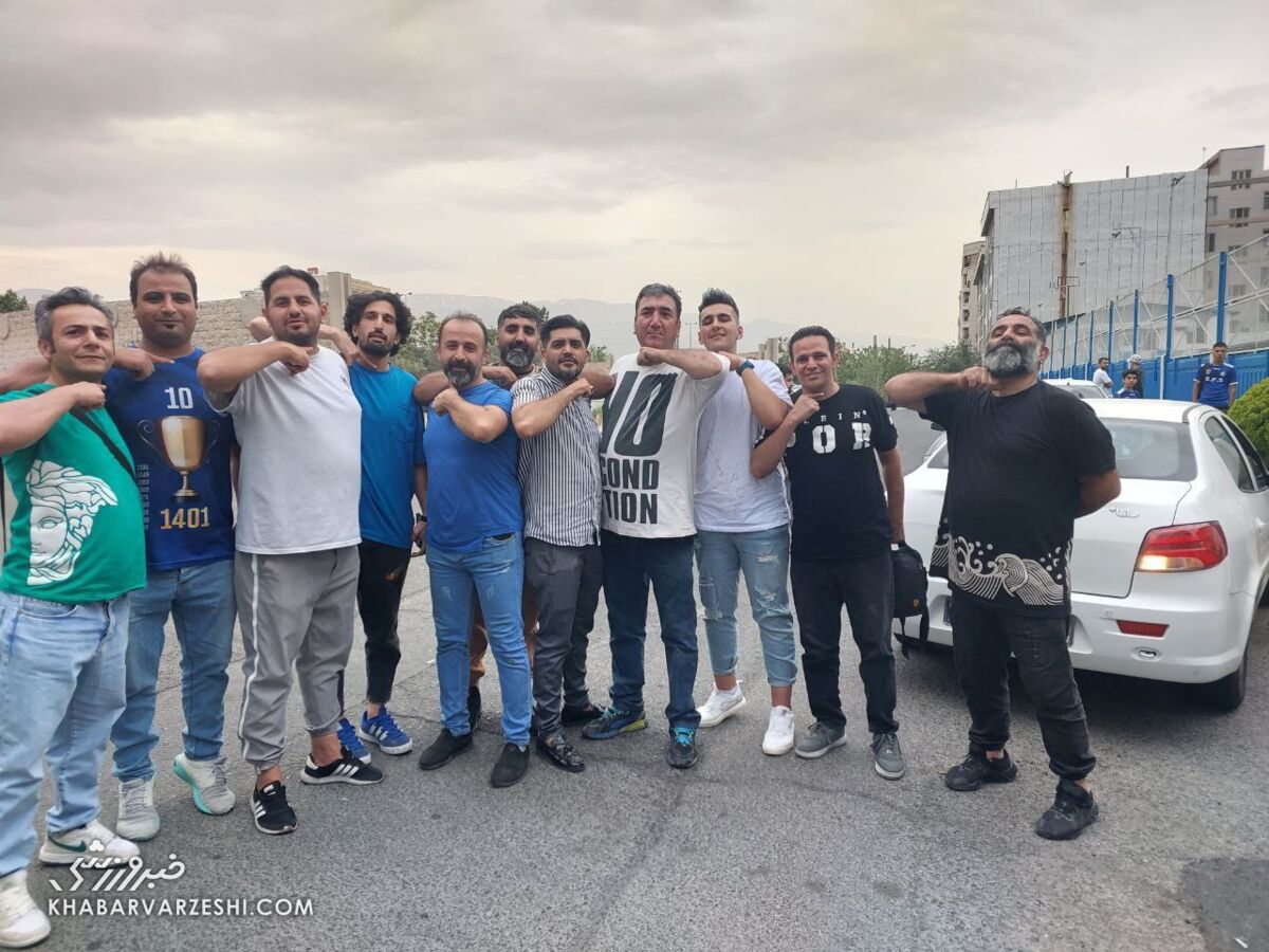 عکس| در آستانه دربی؛ استقلالیها بیرانوند را تهدید کردند!