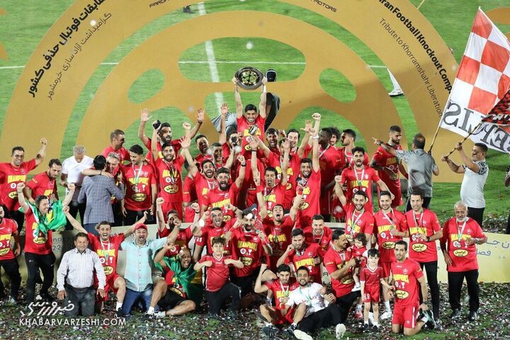 دانیال اسماعیلیفر؛ جشن قهرمانی پرسپولیس در جام حذفی 1402-1401