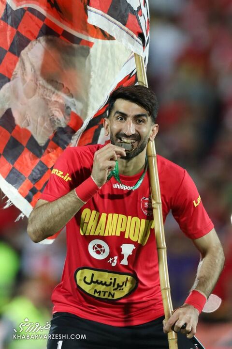 علیرضا بیرانوند؛ جشن قهرمانی پرسپولیس در جام حذفی 1402-1401