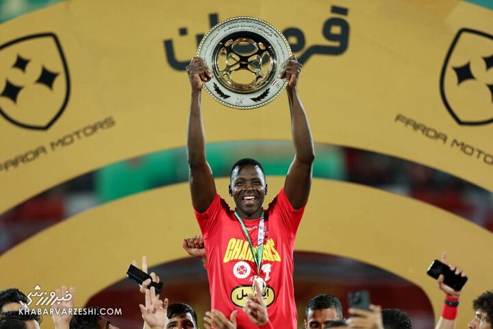 شیخ دیاباته؛ جشن قهرمانی پرسپولیس در جام حذفی 1402-1401