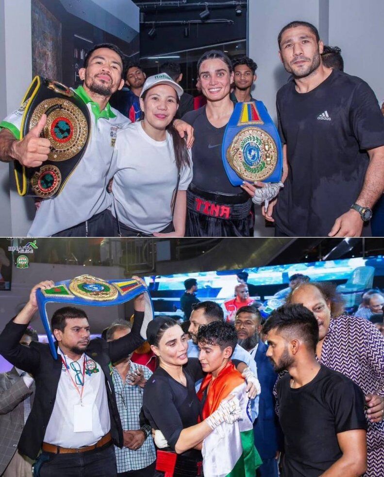 تصاویری از خشنترین زن هنرپیشه تاریخ ایران/ تینا آخوندتبار، در مسیر مقابل پژمان جمشیدی!