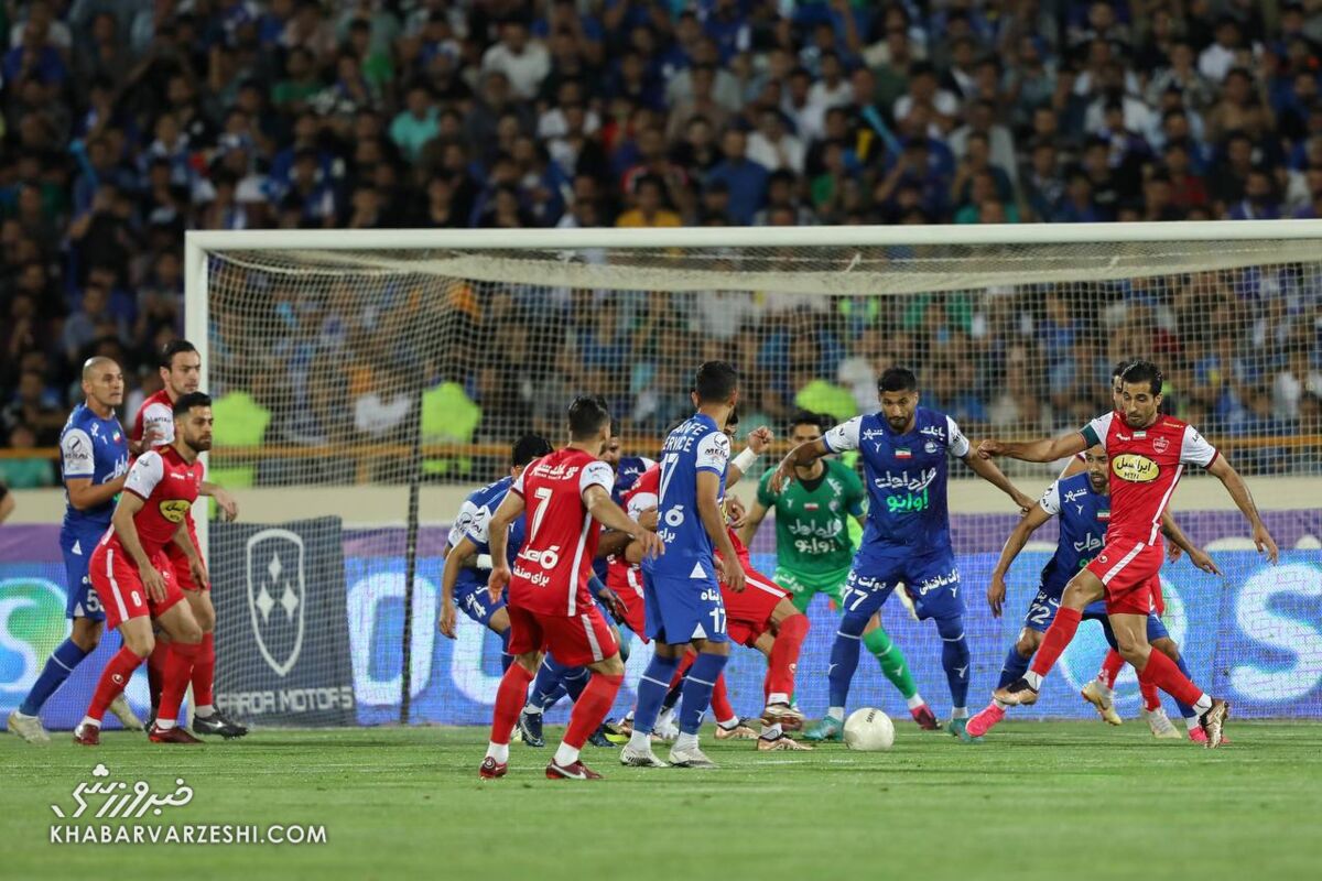 عکس| اقدام جنجالی استقلال علیه پرسپولیس برای دربی!