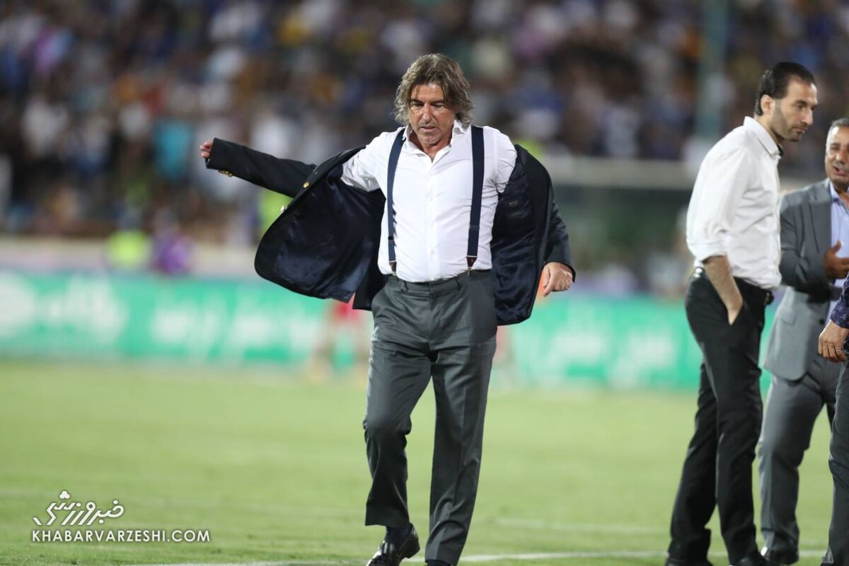 تصاویر| فریم به فریم با عصبانیت شدید ساپینتو در دربی/ مرد پرتغالی چگونه از کوره در رفت؟