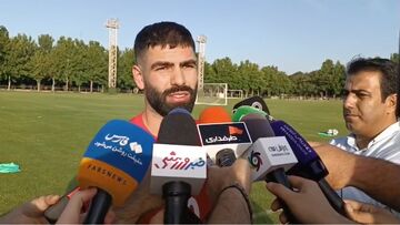 ویدیو| یاسین سلمانی: امیدوارم باشگاه‌ها با تیم امید همکاری کنند