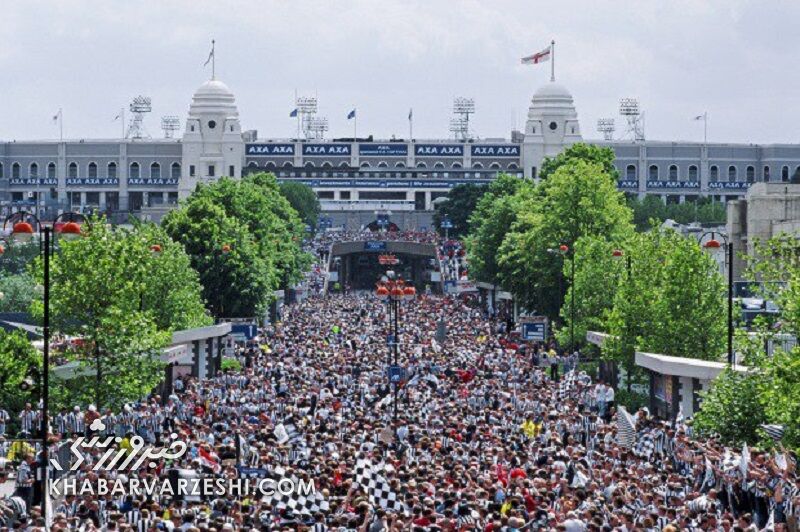 تصاویر| یادگاری فراموششده از ورزشگاه خاطرهانگیز و جذاب/ بقایایی از ورزشگاه ومبلی سابق در پارک لندن