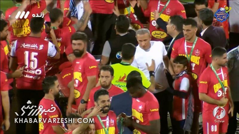 عکس| افشاگری داور دربی درمورد حضورش در جشن قهرمانی پرسپولیس