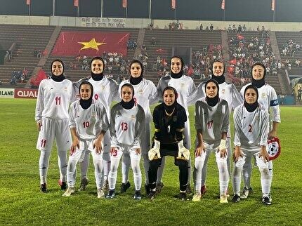ویدیو| زنان فوتبال ایران پیش به سوی تاریخ‌سازی