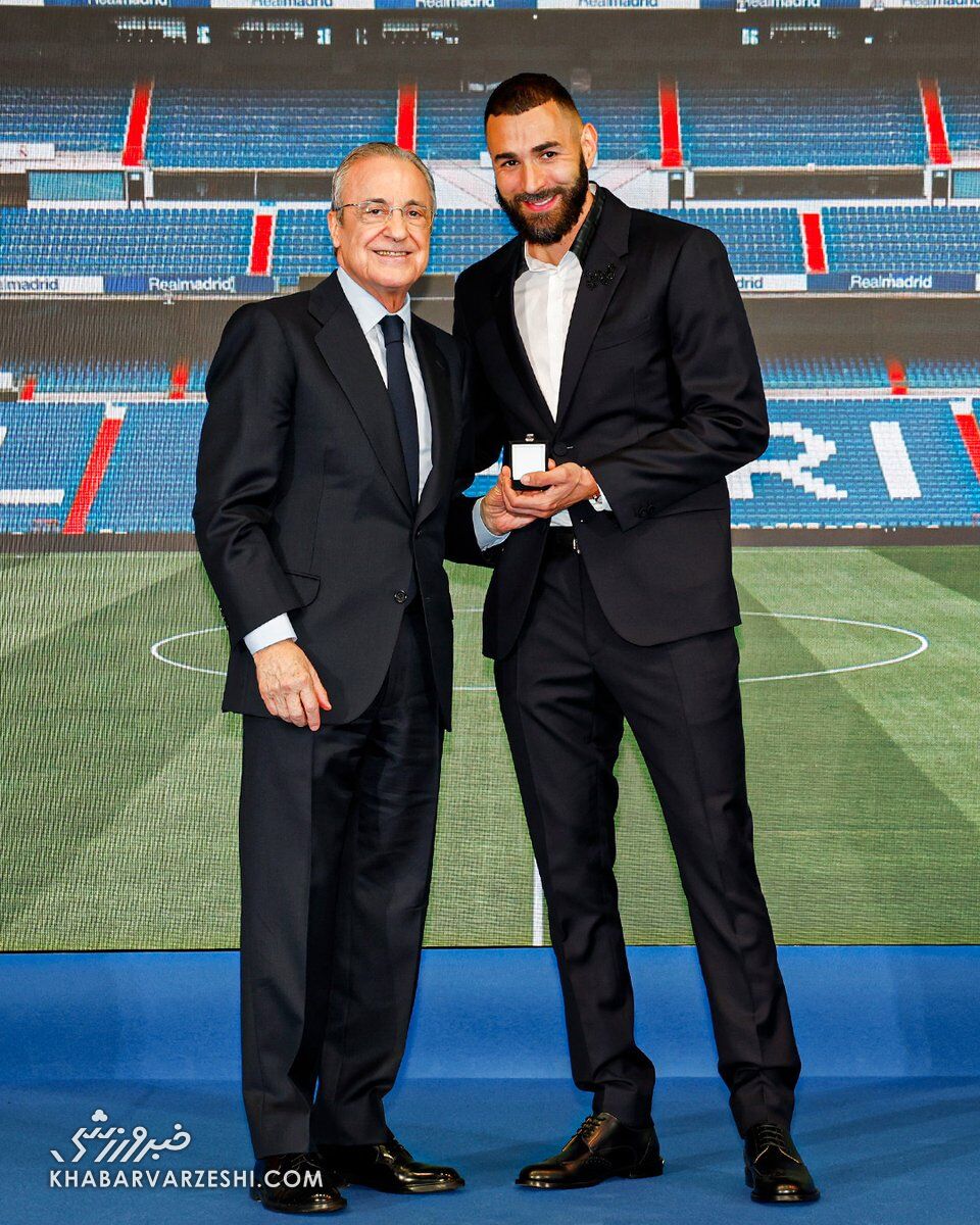 خداحافظی کریم بنزما با رئالمادرید