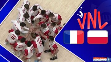 ویدیو| خلاصه دیدار والیبال لهستان ۳ - فرانسه ۱