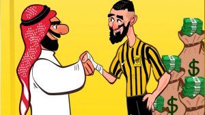 ویدیو| مهاجرت ستارگان فوتبال به عربستان به روایت انیمیشن