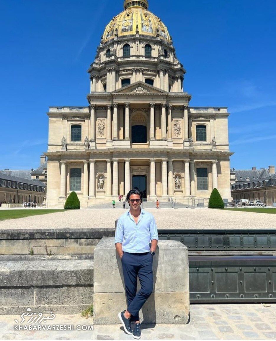 عکس| تعطیلات فرهاد مجیدی در شهر عاشقانهها