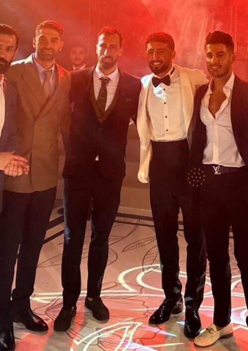 تصاویر| عروسی صیادمنش با استایل متفاوت ستاره ایرانی/ علی کریمی مهمان لژیونر استقلالی