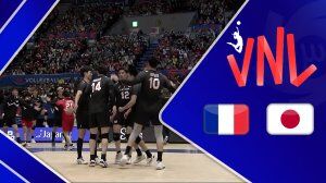 ویدیو| خلاصه والیبال ژاپن ۳ - فرانسه ۱