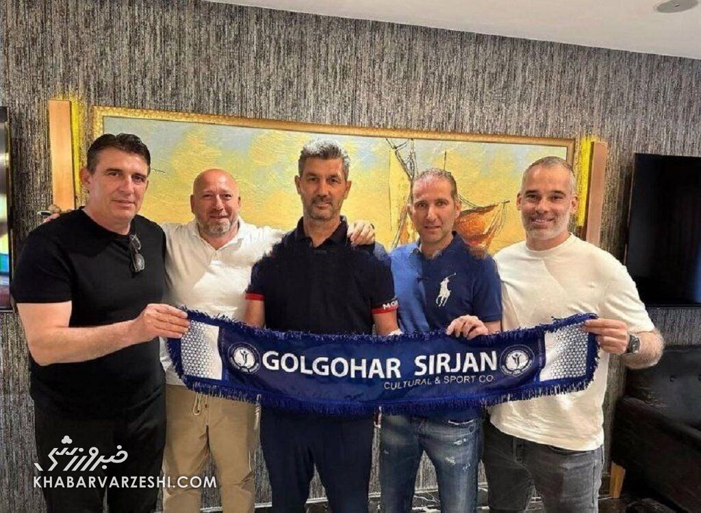 عکس| جانشین قلعهنویی رسماً انتخاب شد/ رونمایی از سرمربی جدید گلگهر