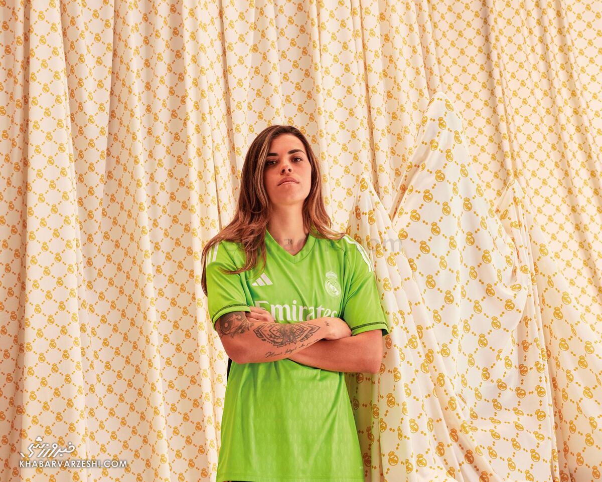 عکس| رونمایی رسمی از پیراهن جدید رئال مادرید/ جانشین رونالدو روی تخت پادشاهی