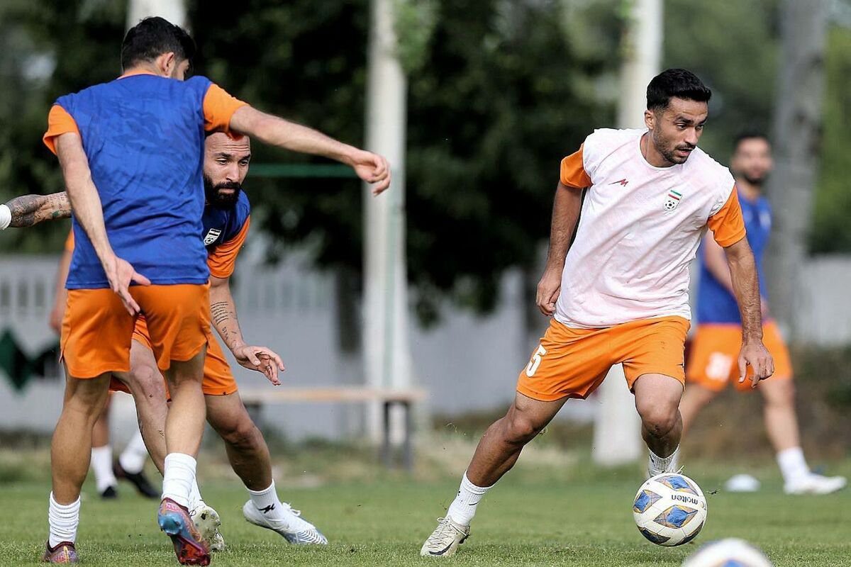 تصاویر| ادامه تمرینات آمادهسازی تیم ملی در بیشکک/ استحکام خط دفاعی در دستور کار قرار گرفت