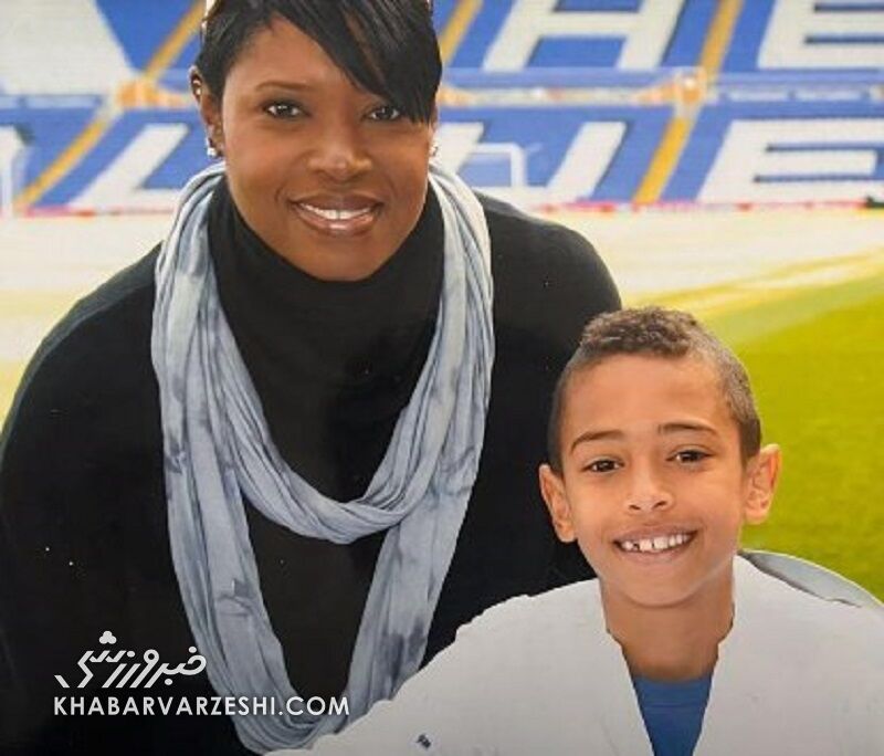 جود بلینگام و مادرش