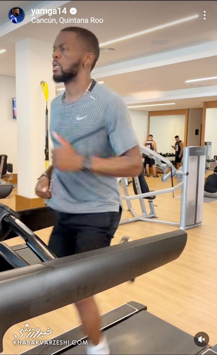 تصاویر بدنسازی حرفهای یامگا/ بازیکن فرانسوی استقلال آماده بازگشت به تمرینات میشود
