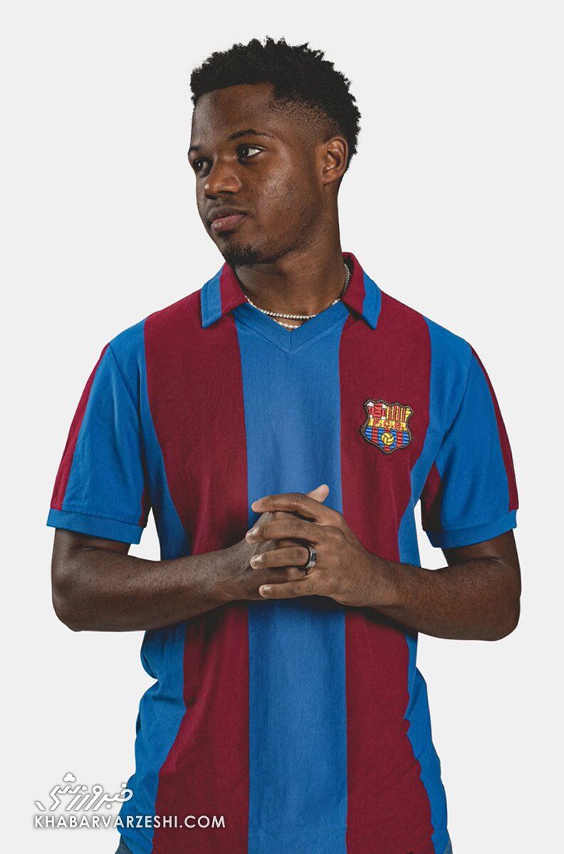 عکس| رونمایی از کیت جدید بارسلونا/ بازگشت آبیاناریها به طرح کلاسیک