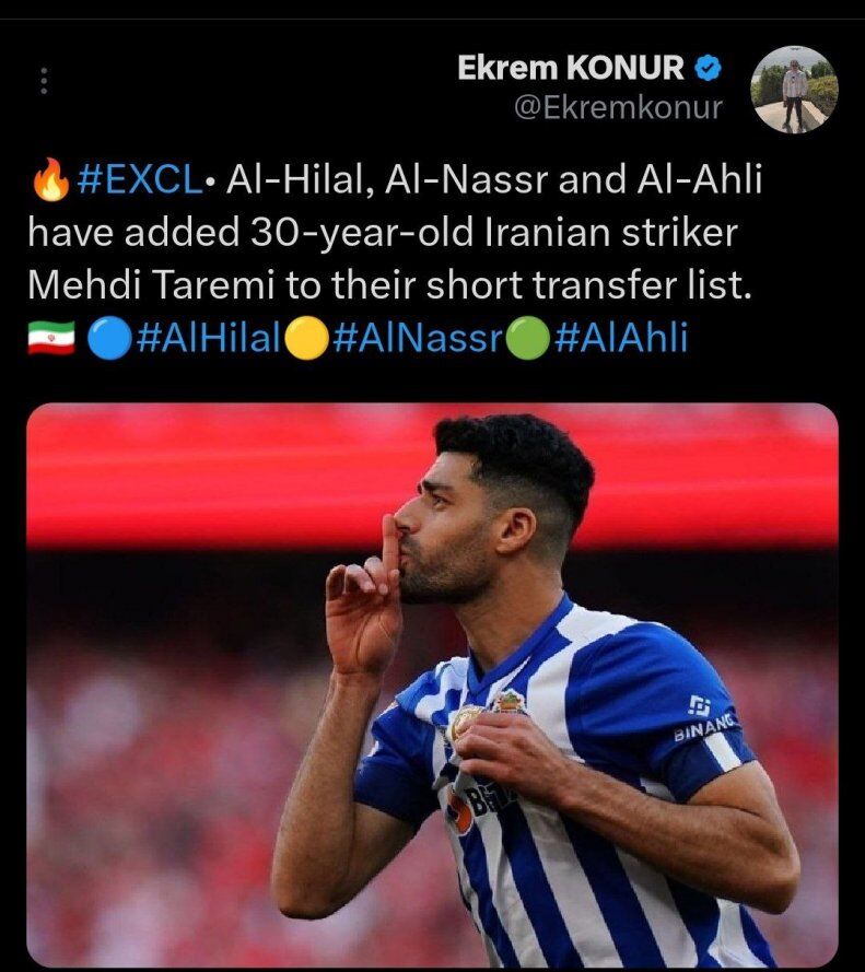 رقابت باورنکردنی غولهای عربستان برای طارمی/ مشتریان برای این مهاجم صف بستهاند!