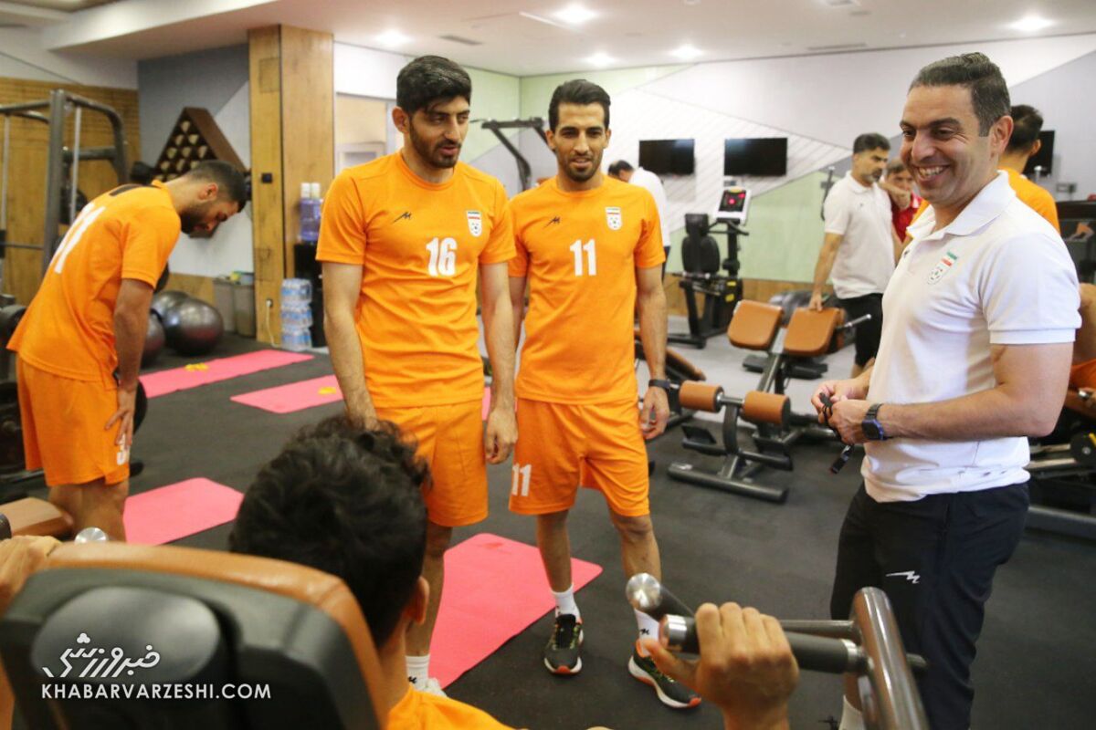 عکس| نخستین تمرین تیم ملی در تاشکند/ ملیپوشان وزنه زدند
