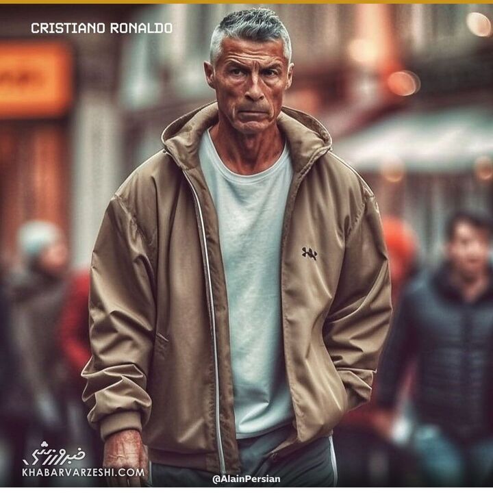 پیری کریس رونالدو بهکمک هوش مصنوعی