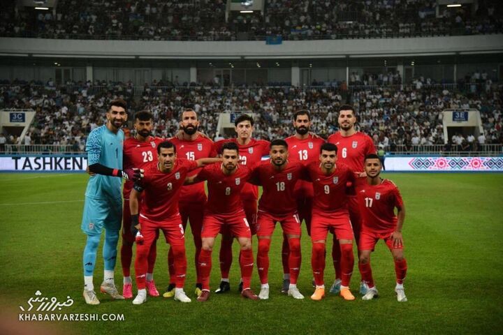 عکس تیمی ایران؛ ازبکستان - ایران (فینال تورنمنت کافا 2023)