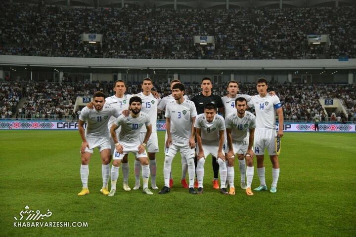 عکس تیمی ازبکستان؛ ازبکستان - ایران (فینال تورنمنت کافا 2023)