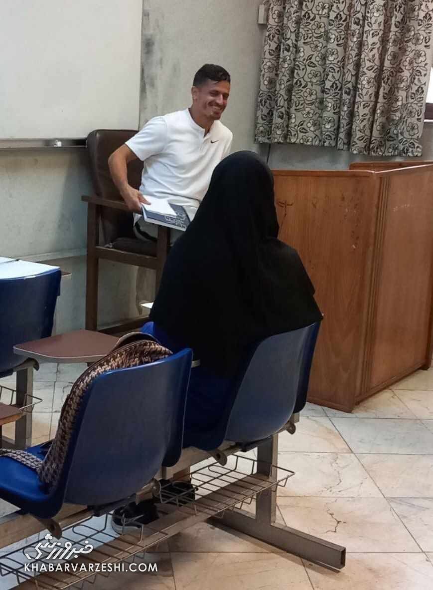 عکس | شغل غیرمنتظره وریا غفوری پس از خداحافظی از فوتبال