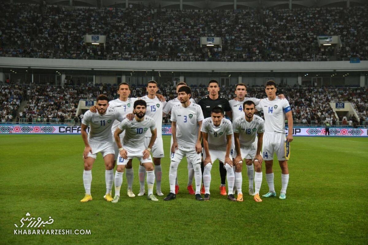 عکس تیمی ازبکستان