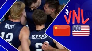 ویدیو| خلاصه والیبال آمریکا ۳ - چین ۰