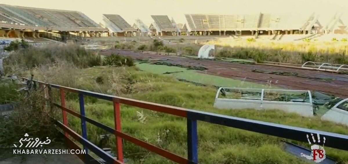 تصاویر| ورزشگاه خاطرهانگیز جامجهانی ۹۰ متروکه شد/ وضعیت عجیب مکانی که سهشیرها خاطرات دلنشینی از آن دارند