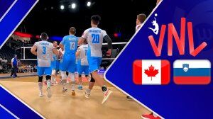 ویدیو| خلاصه والیبال اسلوونی ۳ - کانادا ۰