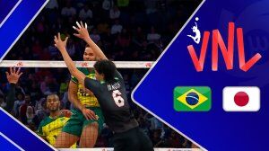 ویدیو| خلاصه والیبال ژاپن ۳ - برزیل ۲