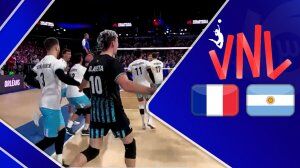 ویدیو| خلاصه والیبال آرژانتین ۳ - فرانسه ۱