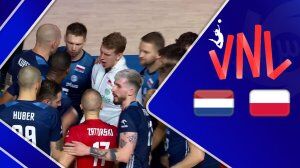 ویدیو| خلاصه والیبال لهستان ۳ - هلند ۲
