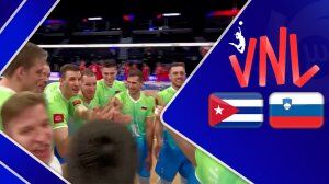 ویدیو| خلاصه والیبال اسلوونی ۳ - کوبا ۱