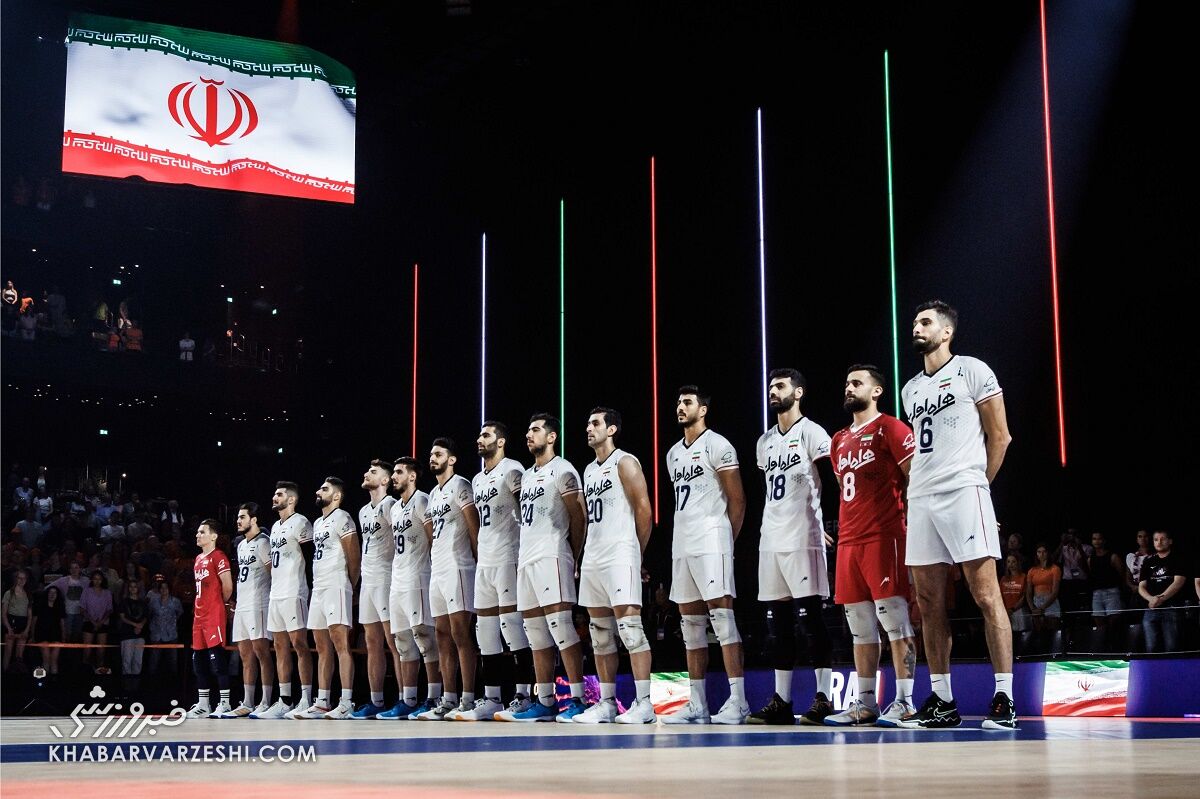 برنامه دیدارهای تیم ملی والیبال ایران در هفته سوم