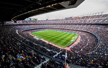 تصویری متفاوت و جالب از نوکمپ/ پروژه بزرگ ورزشگاه اختصاصی بارسلونا کلید خورد