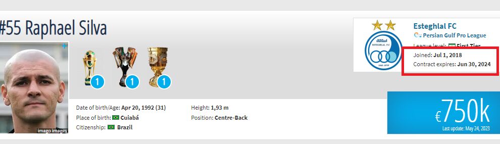 پرونده بازیکن برزیلی استقلال وارد فاز تازهای شد؛ دوست دارم در استقلال بمانم/ با این تیم ۲ جام گرفتم و به آن افتخار میکنم