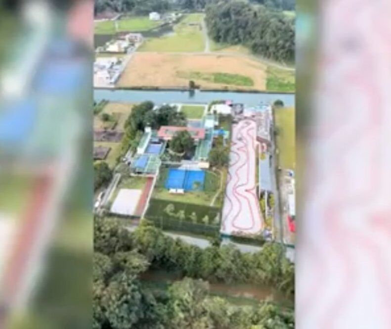 تصویری از خانه رویایی نیمار در برزیل/ از پیست کارتینگ تا دریاچه مصنوعی