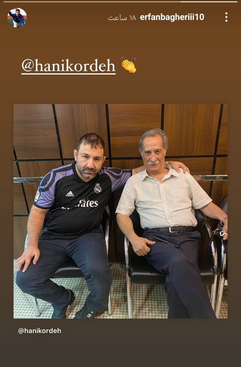 عکس| حمایت عجیب بازیکن سابق استقلال از هانی کرده!