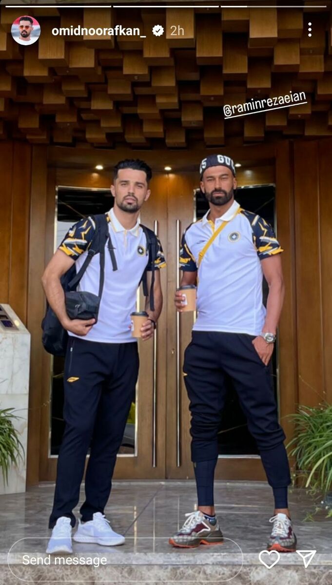 استوری ویژه نورافکن با طعم رامین رضاییان!