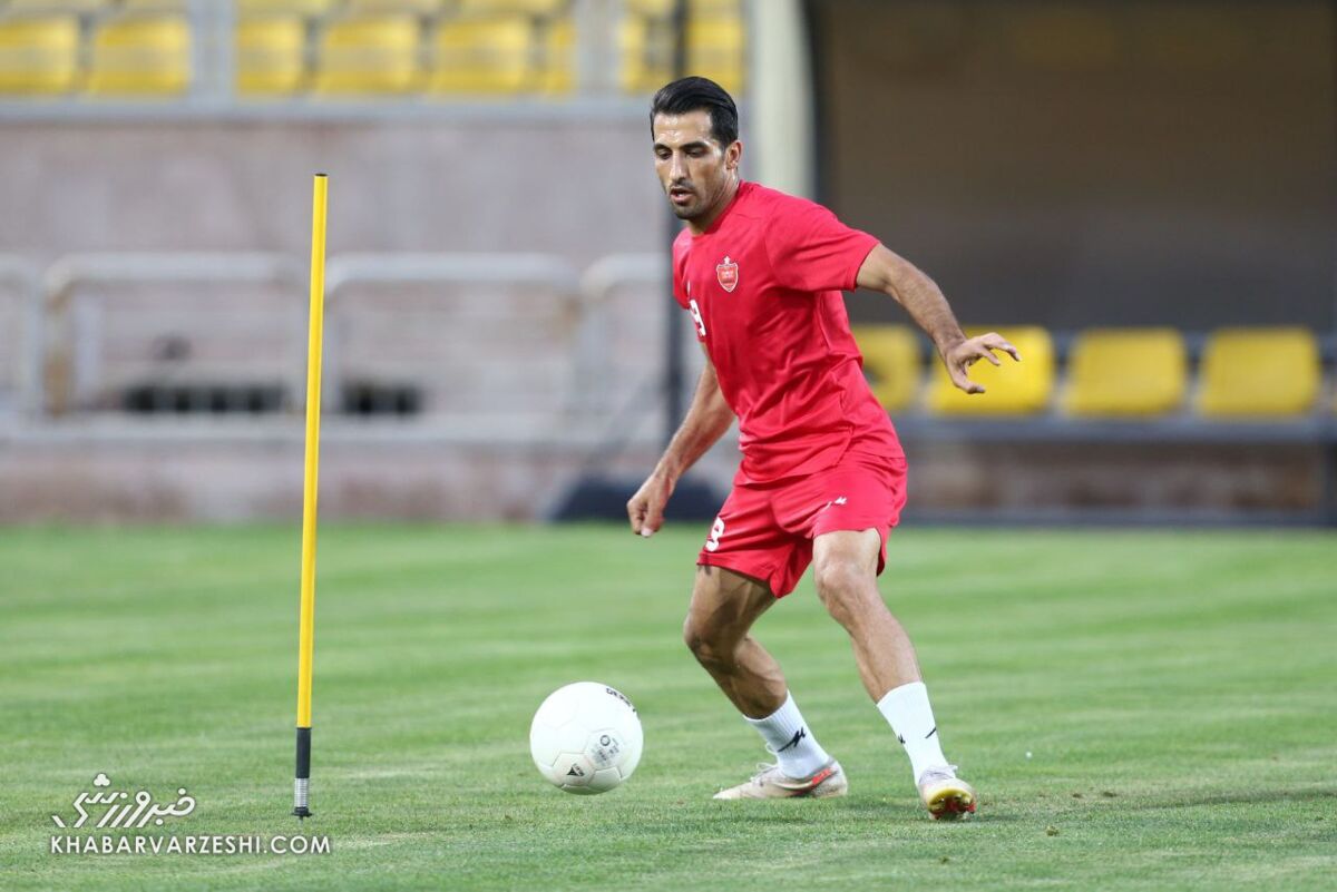 تصاویر| سگرمه‌های یحیی در استارت پرسپولیسی‌ها/ حضور مهاجم جدید در تمرین سرخ‌ها