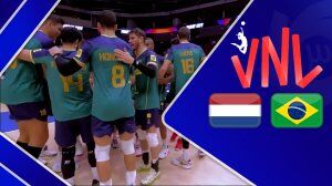 ویدیو| خلاصه والیبال برزیل ۳ - هلند ۰
