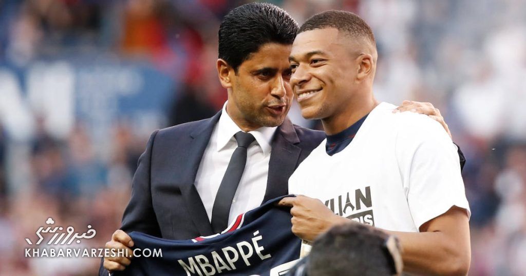 کیلیان امباپه و ناصر الخلیفی