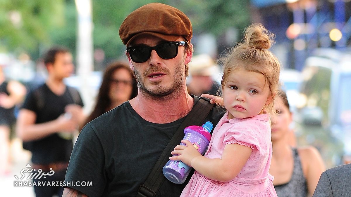 مقایسه جالب بکام از برخورد پدرش با او و برخورد خودش با فرزندانش؛ پدرم فقط یک مرتبه از من تعریف کرد!/ یک بار به دخترم گفتم «نه» و...