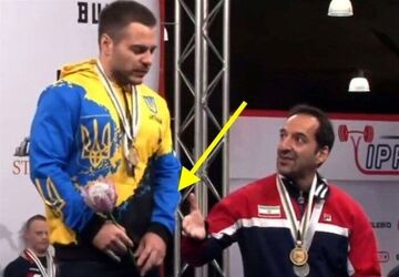 ترکش‌های حرکت توهین آمیز ورزشکار اوکراینی با نماینده ایران/ واکنش فدراسیون جهانی به رفتار جنجالی +ویدیو