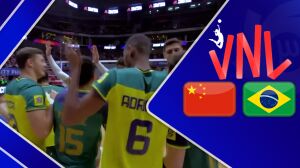 ویدیو| خلاصه والیبال برزیل ۳ - چین ۰